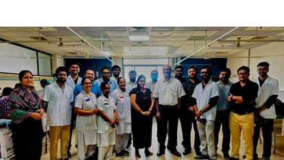 Ahmedabad Civil Hospital successfully performs total hip replacement on woman (Photo/Release)