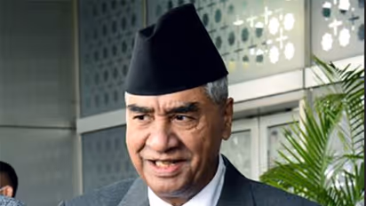Former Nepali Prime Minister and Nepali Congress President Sher Bahadur Deuba (File Photo/ANI)