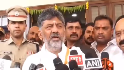 Karnataka Chief Minister D K Shivakumar (Photo/ANI)