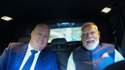 Prime Minister of New Zealand, Christopher Luxon and Prime Minister Narendra Modi (Photo: X@chrisluxonmp)