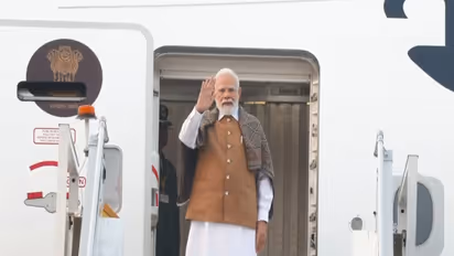 PM Modi departs for South Africa (Photo/ANI)