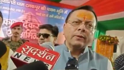 Uttarakhand Chief Minister Pushkar Singh Dhami (Photo/ANI)