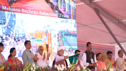 PM Modi at Basantkantha (Photo/Gujarat CMO)