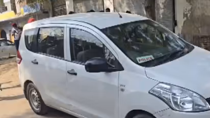 A CBI team at the residence of deceased anti-drug activist Parvinder Singh Jhota, in Mansa. (File photo/ ANI)