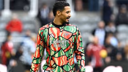 William Saliba. (Photo: @arsenal X)