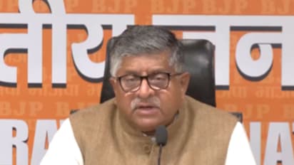 BJP MP Ravi Shankar Prasad (Photo/ANI)