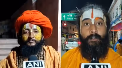 Mahant Sitaram Das Ji Maharaj, Mahamandleshwar Vishnu Das Ji Maharaj (Photo/ANI)