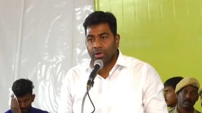 Tamil Nadu Minister for Public Works and Sports Aadhav Arjuna (Photo/ANI)
