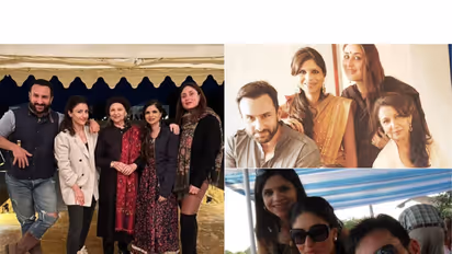 Pictures of Pataudi family (Photo/instagram/@sabapataudi)
