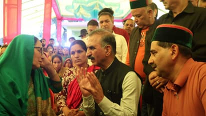 Himachal CM Sukhu announces Rs. 8.50 lakh financial assistance (Photo/Himachal Pradesh CMO)