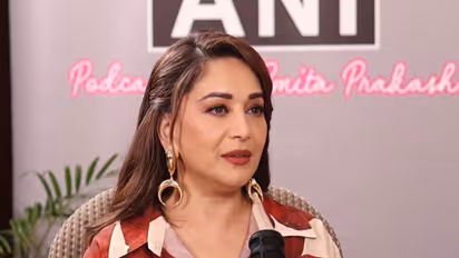 Madhuri Dixit (Image source/ ANI)