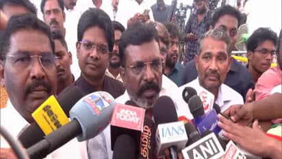 VCK Chief Thol Thirumavalavan (Photo/ANI)