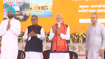 PM Modi inaugurates and lays foundation stone of infrastructure projects in Jalandhar (Photo/DD)