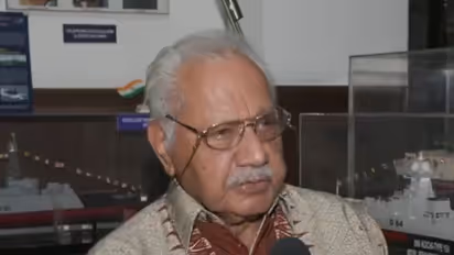 Former Director of Naval Operations and Intelligence, Commodore Ranjit Rai (Retd.) (Photo/ANI)