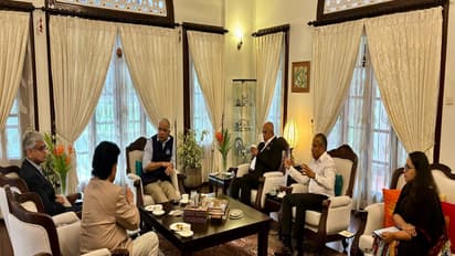 Indian High Commissioner to Sri Lanka meets corporate leaders on rebuilding efforts (Photo/X@IndiainSL)