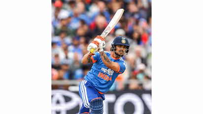 India's Ishan Kishan (Photo: ANI)