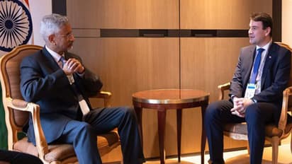 EAM S Jaishankar with Czech Republic Deputy PM Petr Macinka (Photo/X/@DrSJaishankar)