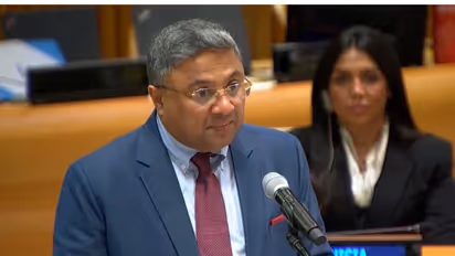 Ministry of External Affairs Secretary (West) Sibi George (Photo/X/@MEAIndia)