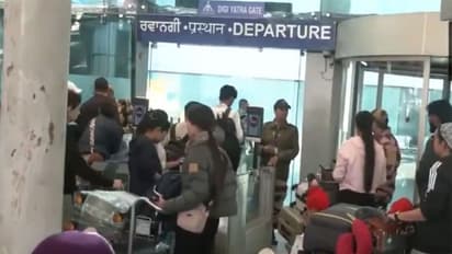 Visuals from Amritsar airport (Photo/ANI)