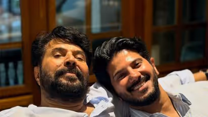 Father-son duo Mammootty and Dulquer Salmaan (Image source: Instagram@dqsalmaan)