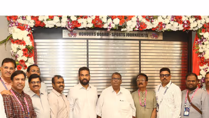 MCA pays tribute to Mumbai’s sports journalists. (Photo/MCA)