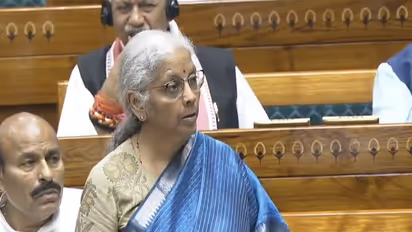 Nirmala Sitharaman, Union Minister of Finance and Corporate Affairs (Photo/@SansadTV)