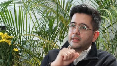 Aam Aadmi Party (AAP) leader Ragha Chadha (Photo/ANI)