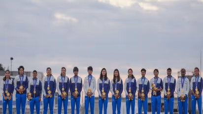 India Women’s cricket team. (Photo:X/@JayShah)