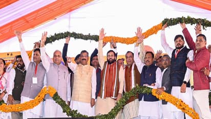 Haryana CM Nayab Singh Saini at the event (Photo: @NayabSainiBJP/X)