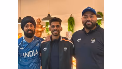 Indian players at Commonwealth Games 2026. (Photo/IOA)