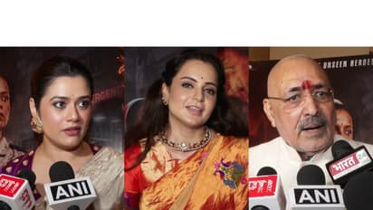 'Bharat Bhhagya Viddhaata' cast, BJP's Giriraj Singh praise Kangana Ranaut (Photo/ANI)