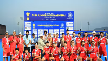 Uttar Pradesh Hockey team (Photo: Hockey India)