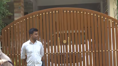 Visuals from Giribala Singh's residence (Photo/ANI)