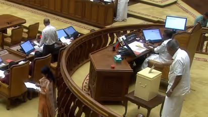 Keralam LoP Pinarayi Vijayan particiaptes in Deputy Speaker Election (Photo/Sabha TV)