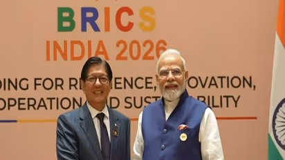 Prime Minister Narendra Modi with Philippines President Ferdinand R. Marcos Jr (Photo/DD)