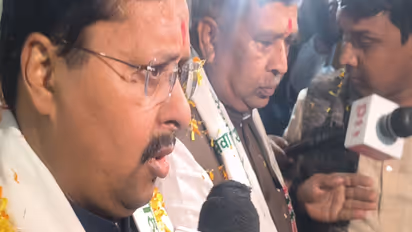 BJP national president Nitin Nabin arrives in Ranchi (Photo/ ANI)