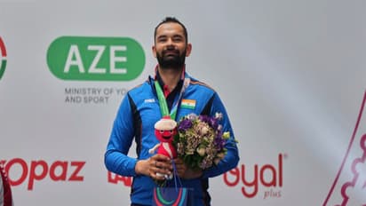 Indian shooter Akhil Sheoran. (Photo: SLI)