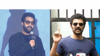 Vijay Deverakonda supports Jr NTR (File photo/ANI)