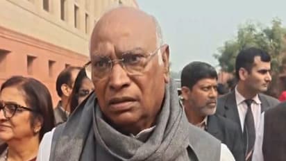 Rajya Sabha LoP Mallikarjun Kharge (Photo/ANI)