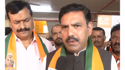 Karnataka BJP President BY Vijayendra (Photo/ANI)