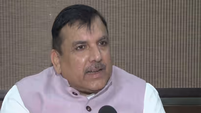 Aam Aadmi Party (AAP) MP Sanjay Singh (Photo/ANI)