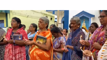 Visual from 8th year memorial tribute in Fatima Nagar (Photo/ANI)