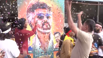 Fans celebrate Jailer 2 release (Image source: ANI)