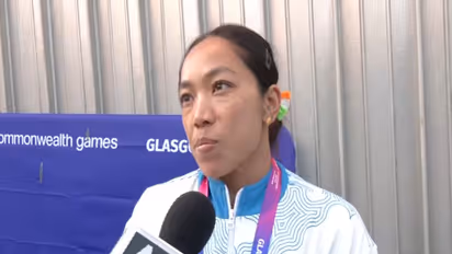 Indian weightlifter Mirabai Chanu (Photo: ANI)