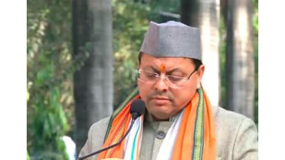 Uttarakhand Chief Minister Pushkar Singh Dhami (Photo/ANI)
