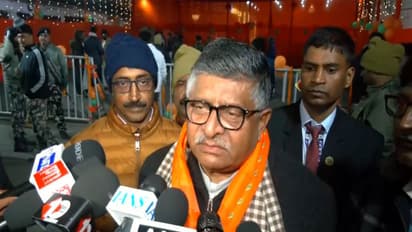 BJP MP Ravi Shankar Prasad (Photo/ANI)