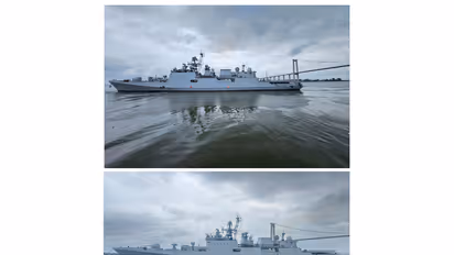 INS Trikand (Photo: X@IndiainMoz)