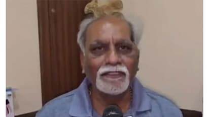 Axar Patel's father, Rajesh Patel (Photo: ANI)