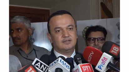 Laziz Kudratov, Uzbekistan, Minister of Investment, Industry and Trade (Photo/ANI)