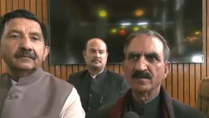 Himachal Pradesh Chief Minister Sukhvinder Singh Sukhu (Photo/ANI)